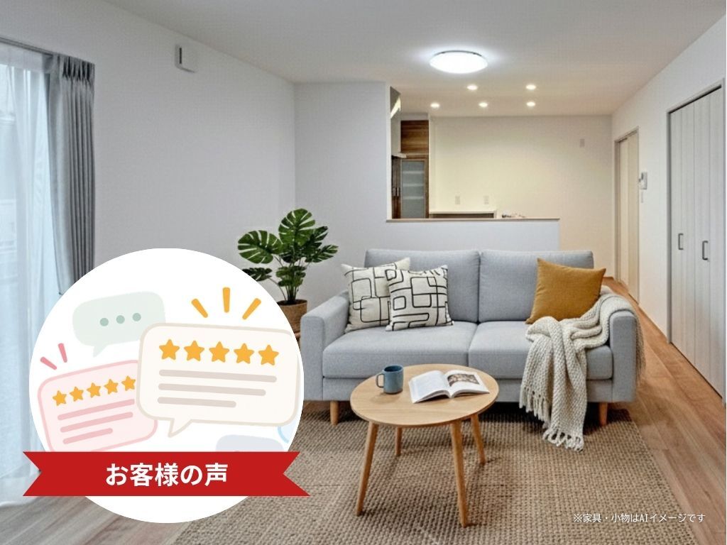 家事動線が快適な平屋2LDK